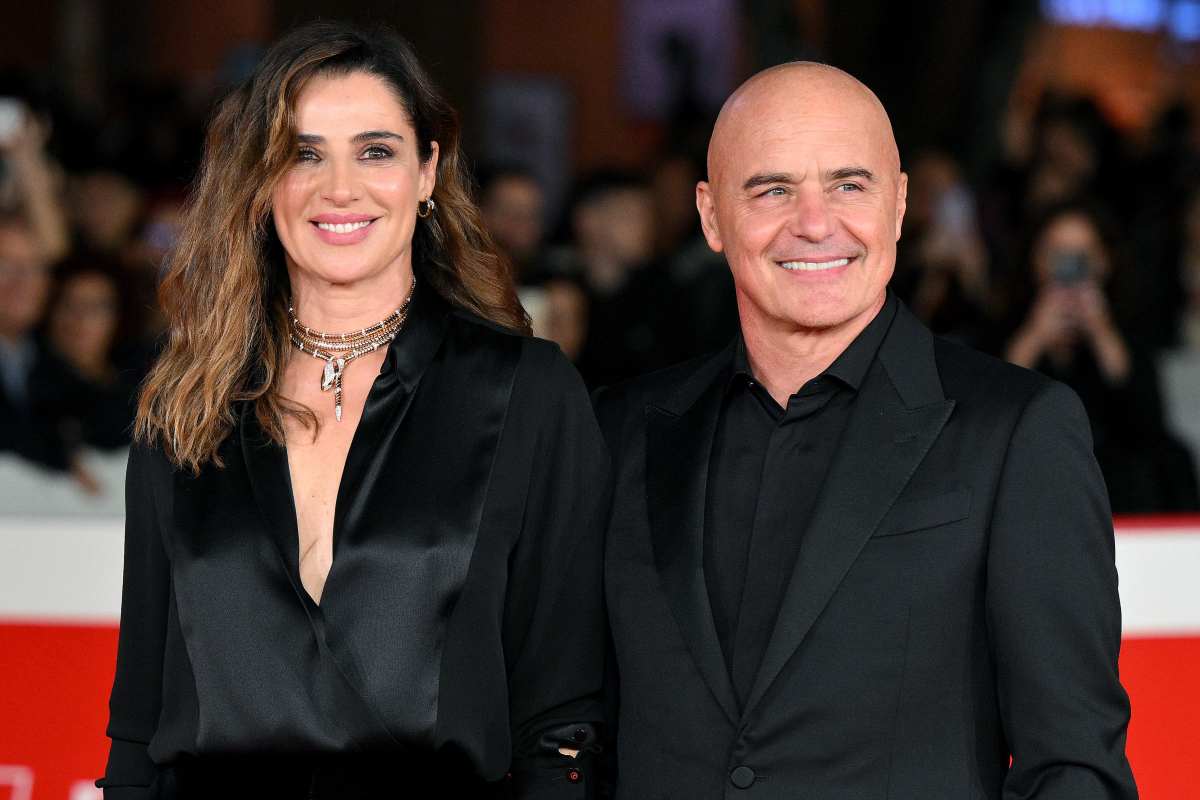 Luisa Ranieri e Luca Zingaretti sul red carpet del Festival del Cinema di Roma